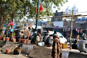 Typical Street Corner in Old Delhi