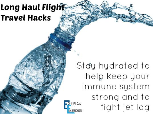 Long Haul Travel Hacks Hydration