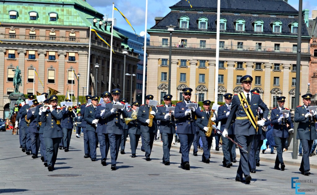 Stockholm Changing of the Guards Ceremony 