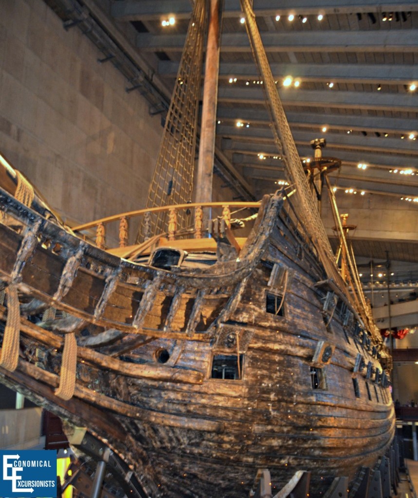 Vasa Shipwreck Stockholm.  A fascinating part of history!
