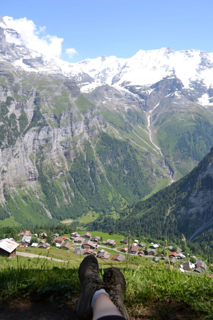 Overlooking Switzerland Gimmelwald