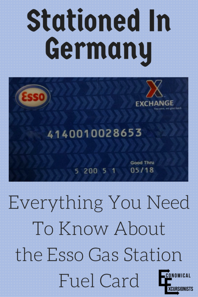 Esso fuel card germany: AWESOME info on the Esso Gas Station Fuel Card for those stationed in Germany!