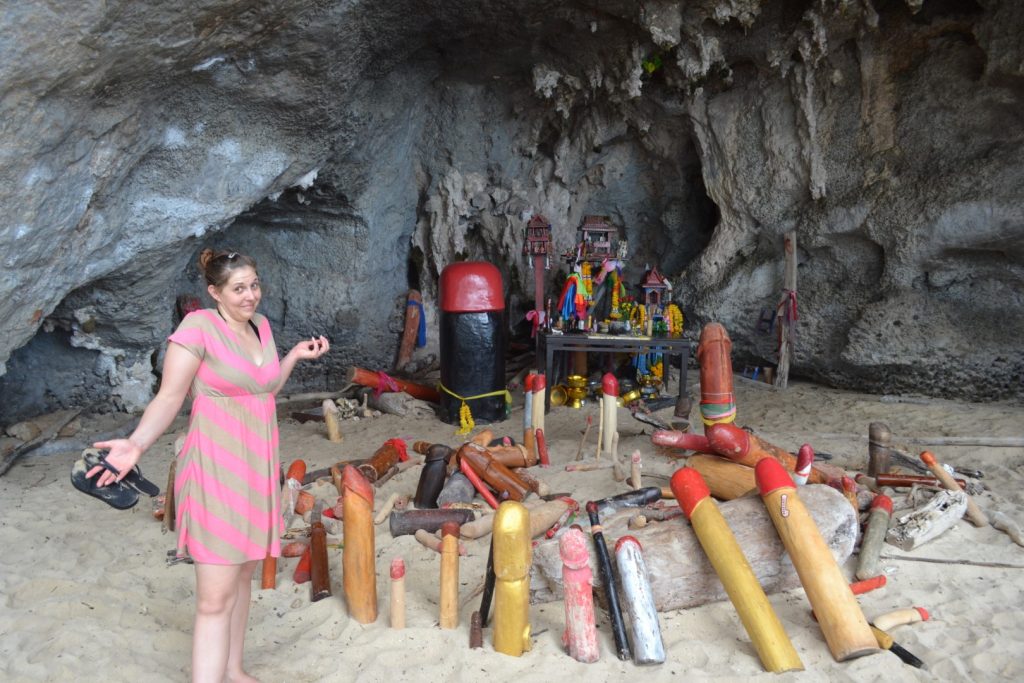 Phra Nang Pricess Penis Cave Krabi