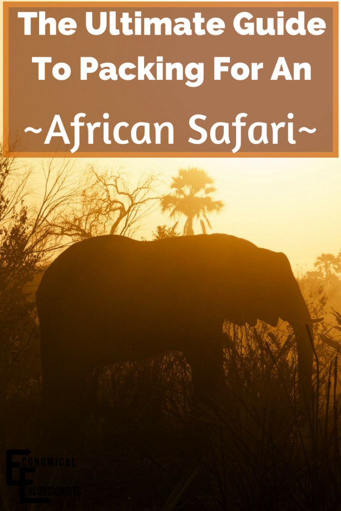 What to pack for an African Safari