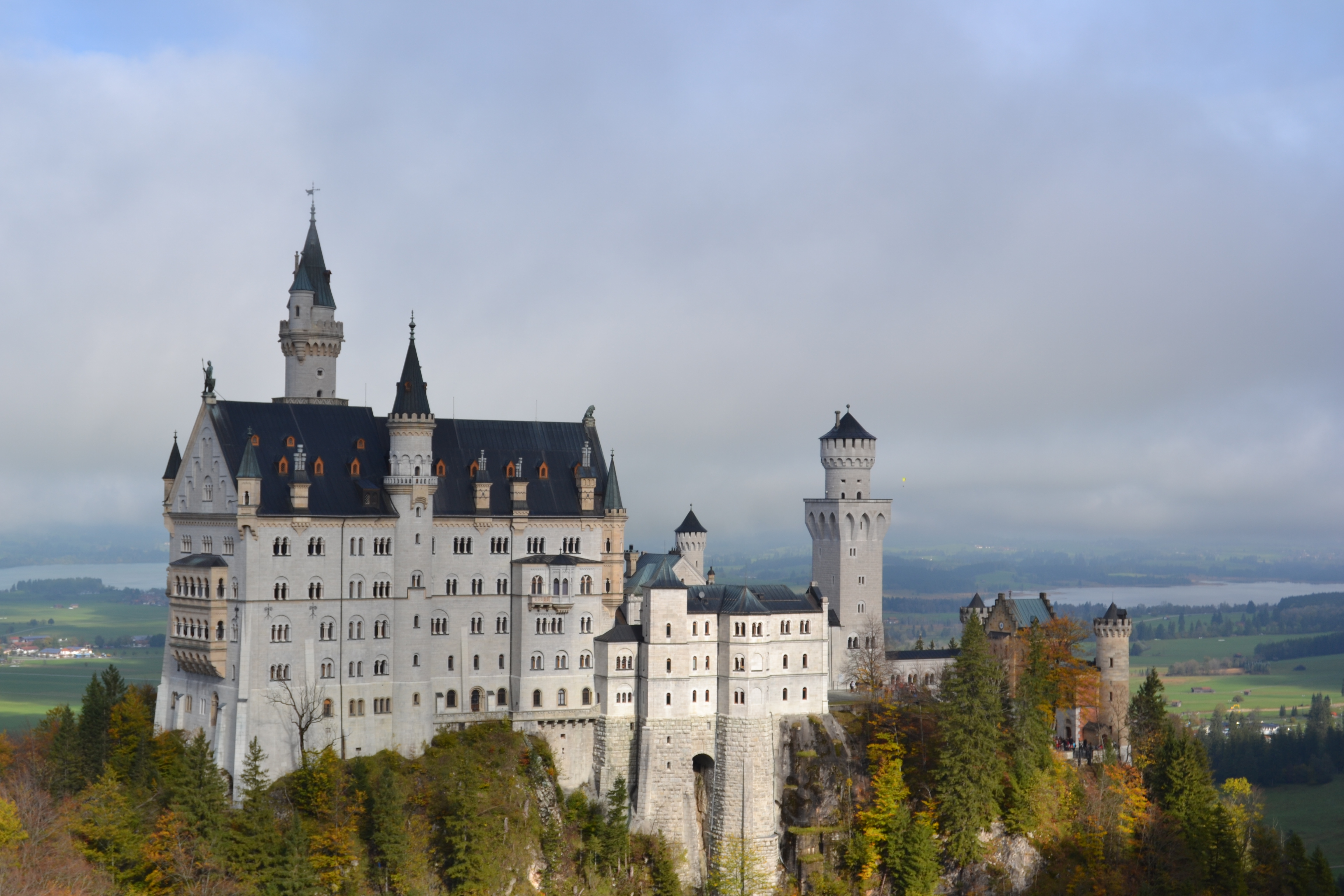 Cinderella Castle - Neuschwanstein Castle. Bavaria Germany
