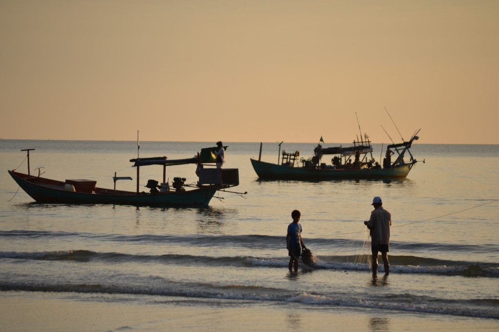 Sunset in Sihanoukville