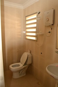 One of the nicest Shower/Toilets we had in Asia!