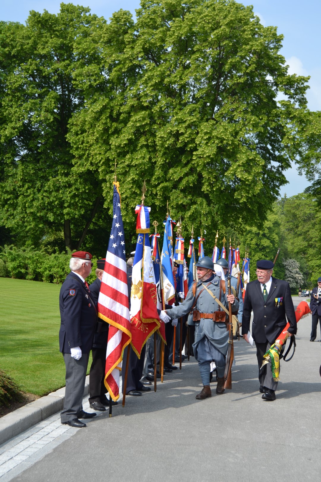 Memorial Day Cerememondy at the Meuse-Argonne American Cemetery and Memorial in France