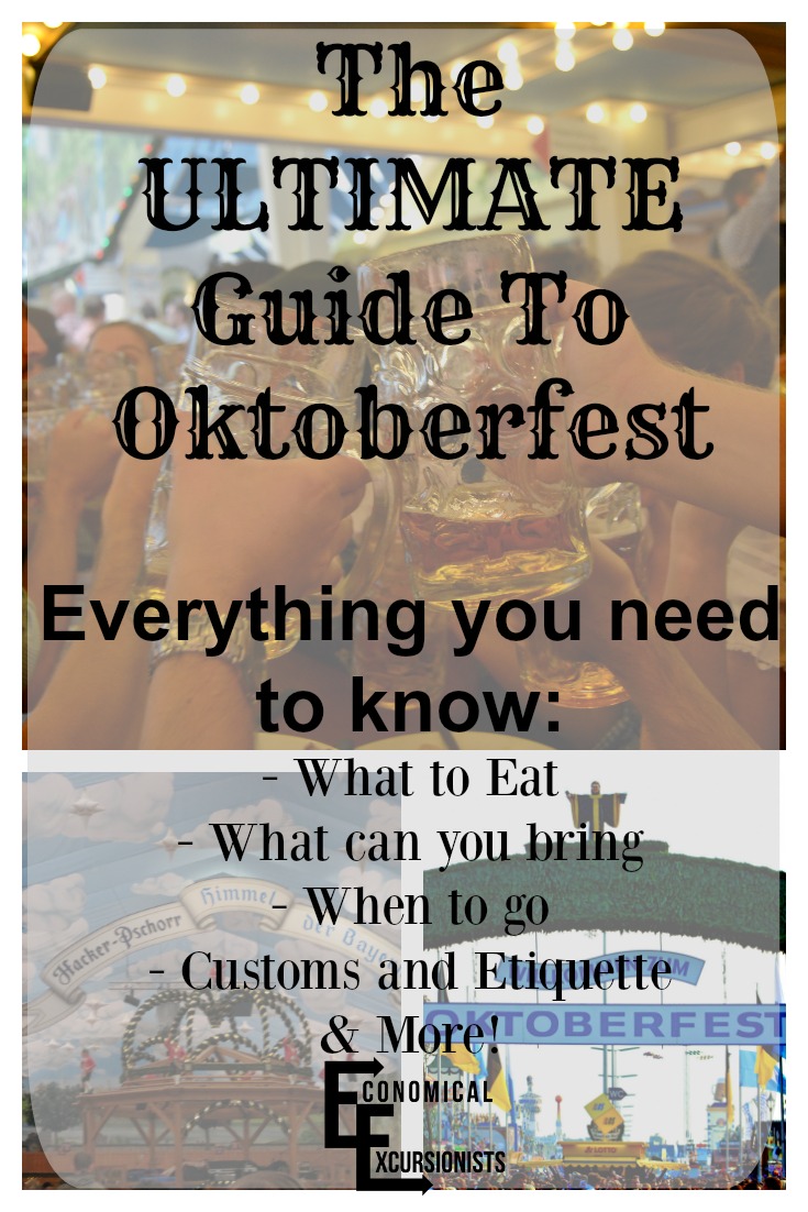 The Ultimate Guide to Oktoberfest: This seriously covers it all from when to go, what to eat, what to take and everything else! All the tips and tricks for Otkoberfest that you need!