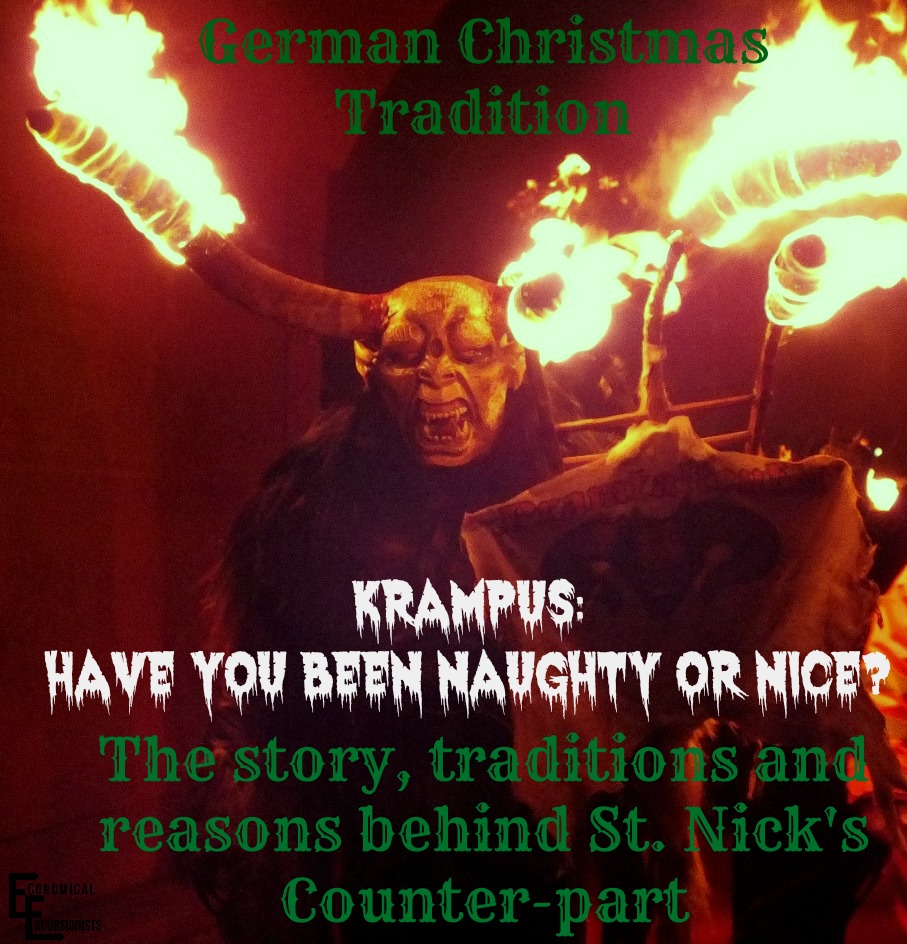 What the heck!? What is this creepy Krampus character!?