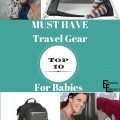 10 Must Haves for traveling with a baby- I love the idea of #4!