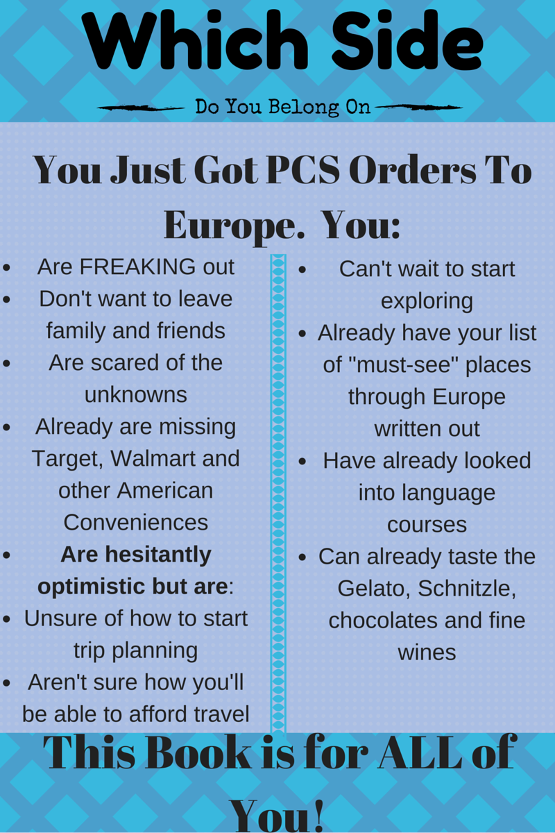 PCSing to Europe? You NEED this book!