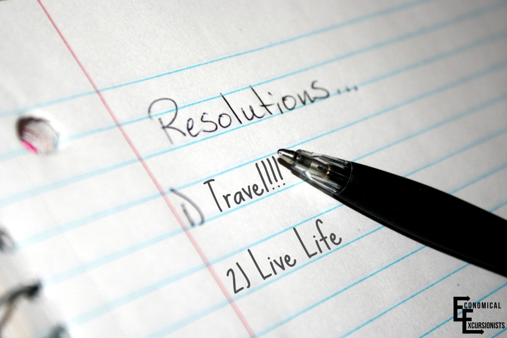 Travel New Years Resolution