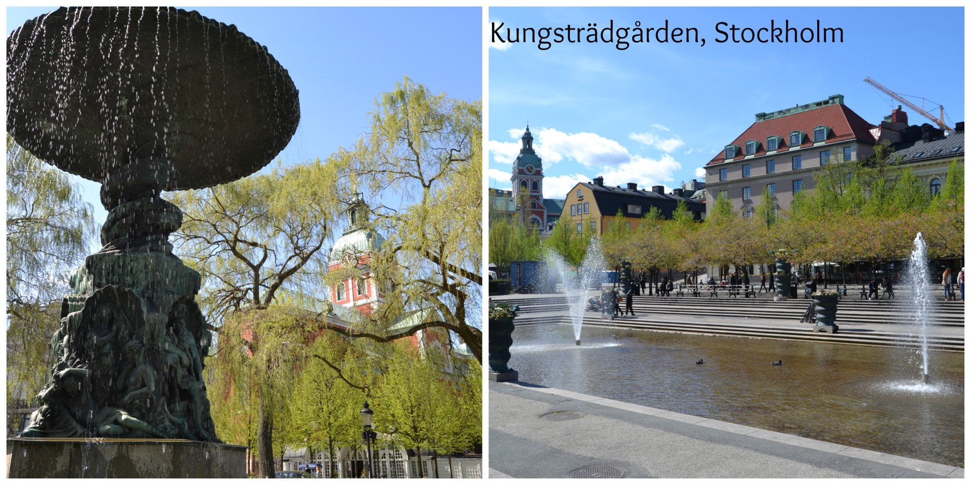 Kings Garden Stockholm . Beautiful park to relax and see local life