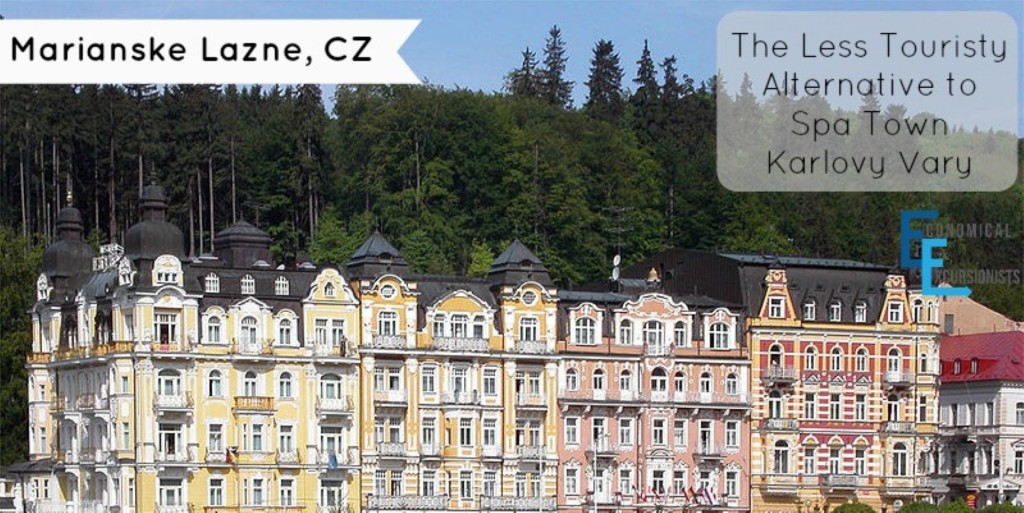 Skip touristy Karlovy Vary and head to Marianske Lazne for a great spa town