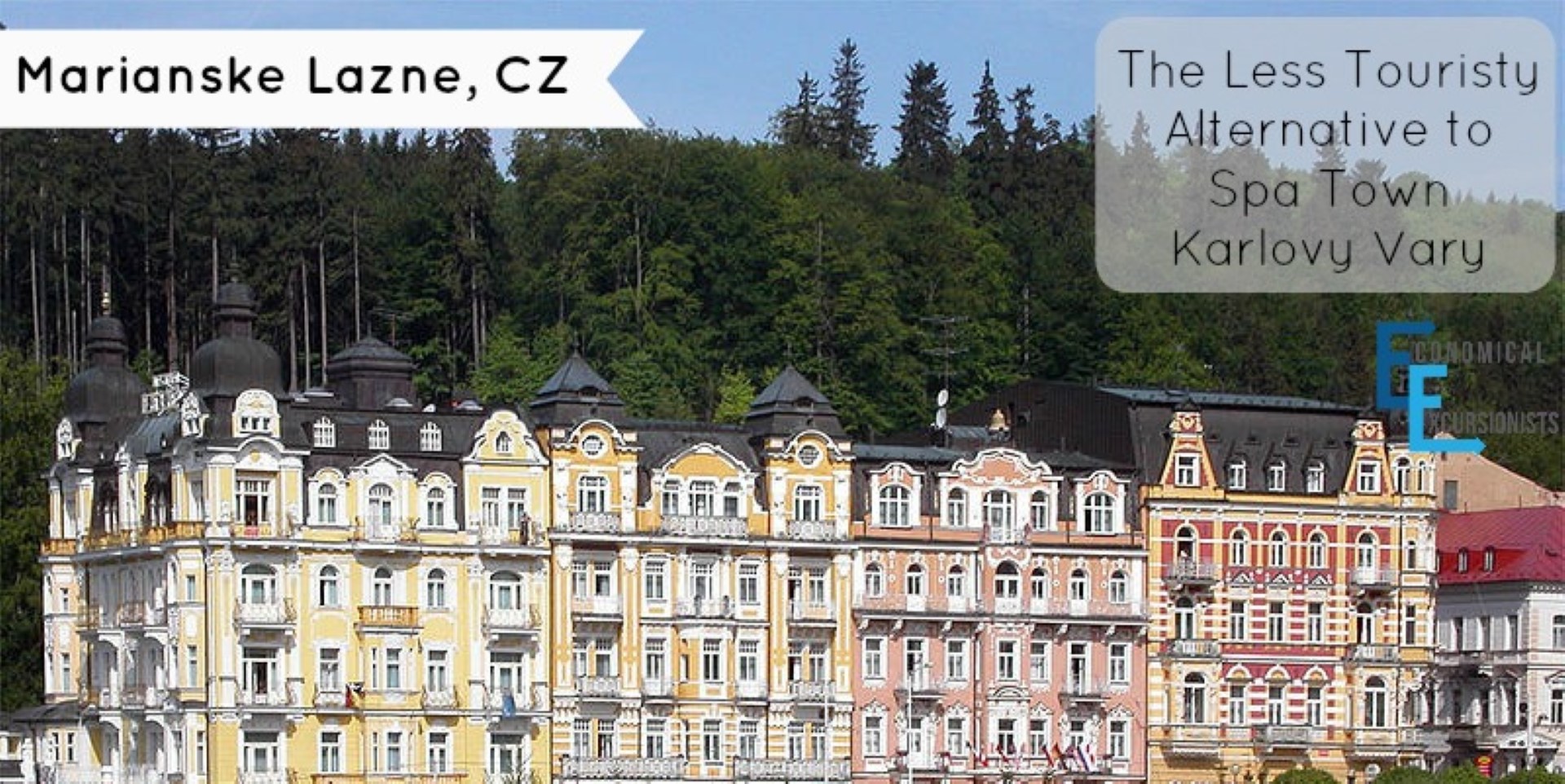 Skip touristy Karlovy Vary and head to Marianske Lazne for a great spa town