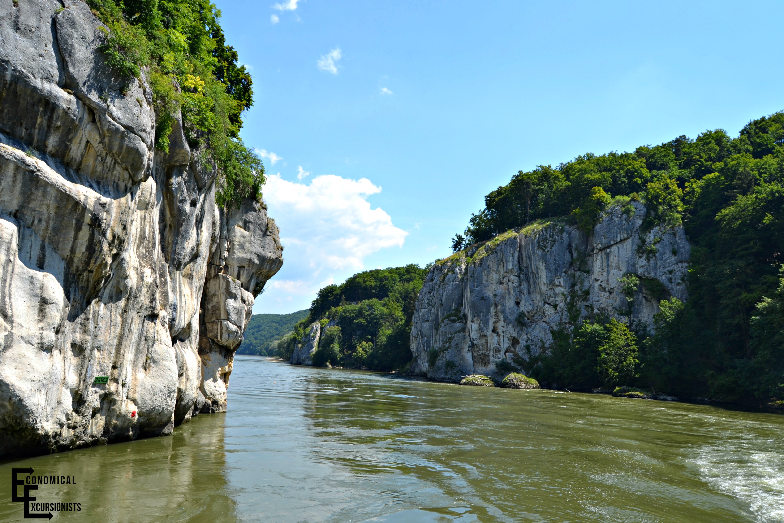 Donau River Cliffs