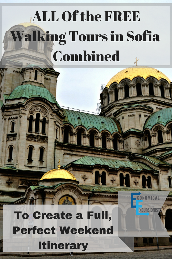 There are so many different and free tours in Sofia that you can combine them all to make a great (FREE!) weekend of site seeing in depth. Oh, did I mention free??