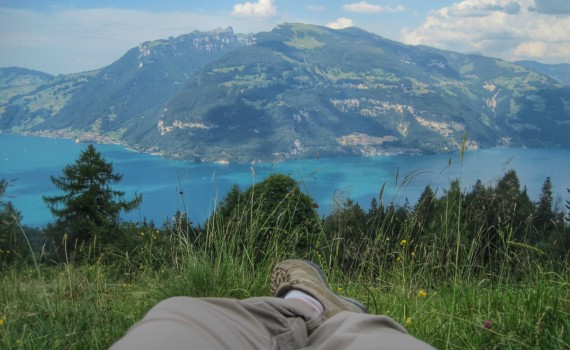 Lake Thurnersee, Switzerland: Just a days drive from Hohenfels, Germany