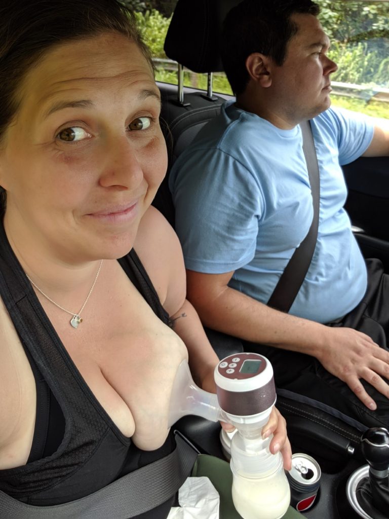 portable breast pump