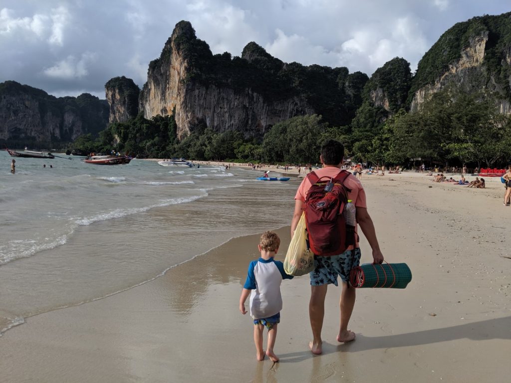 Railay Beach with kids