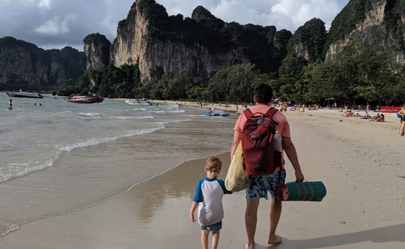 Railay Beach with kids